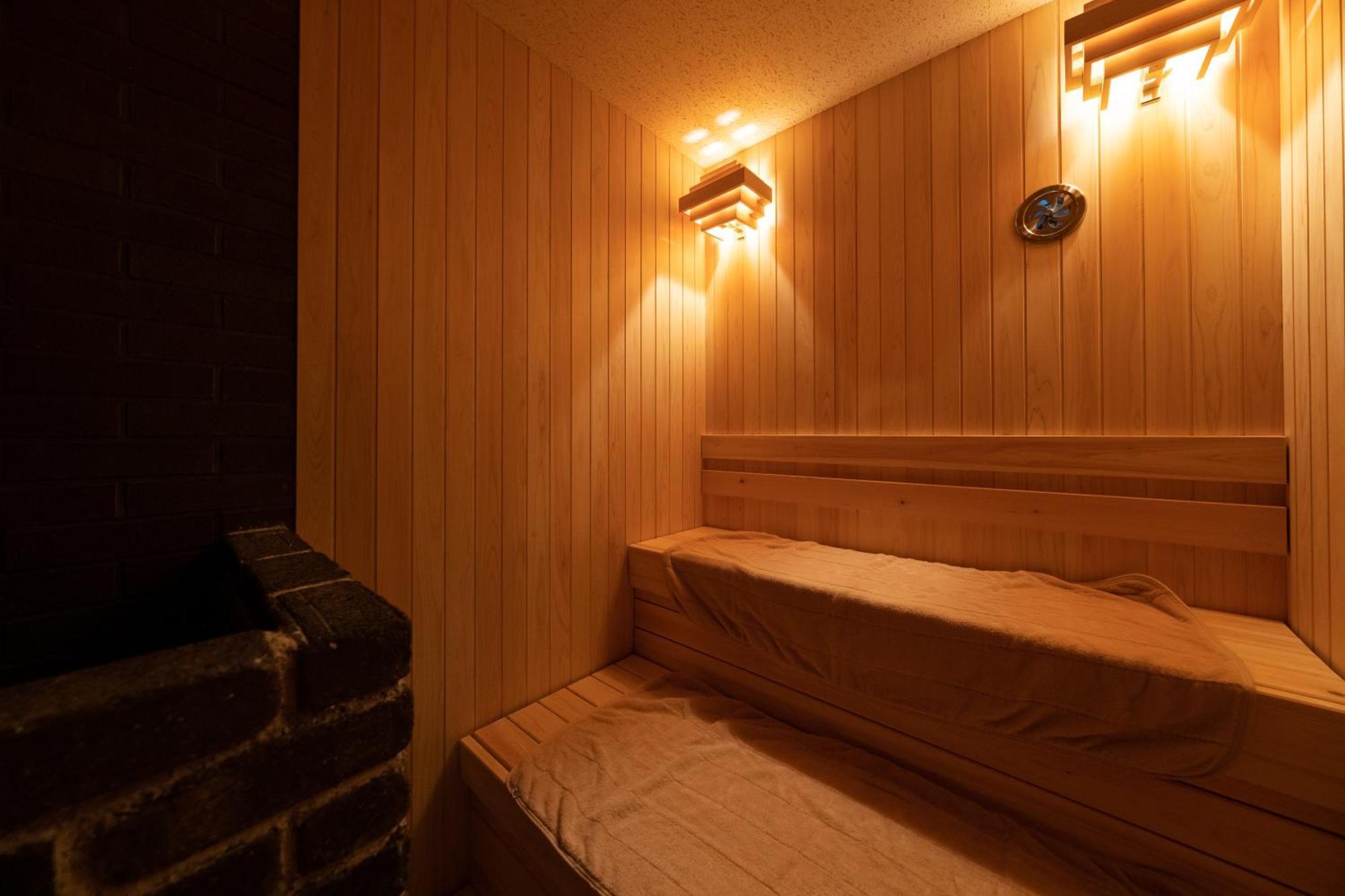 Hotel Arima Onsen Tocen Goshobo Kobe Pokój zdjęcie A Finnish sauna