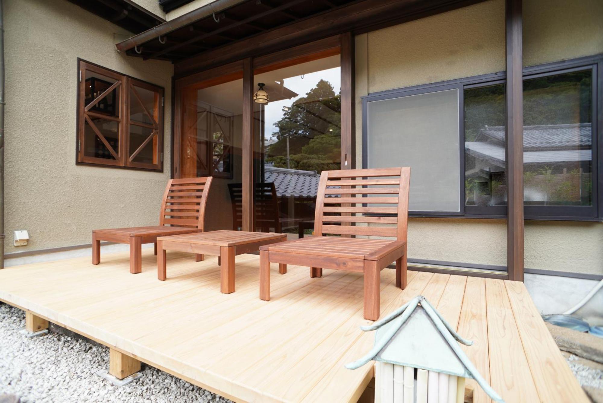 Hotel Arima Onsen Tocen Goshobo Kobe Pokój zdjęcie A traditional Japanese veranda